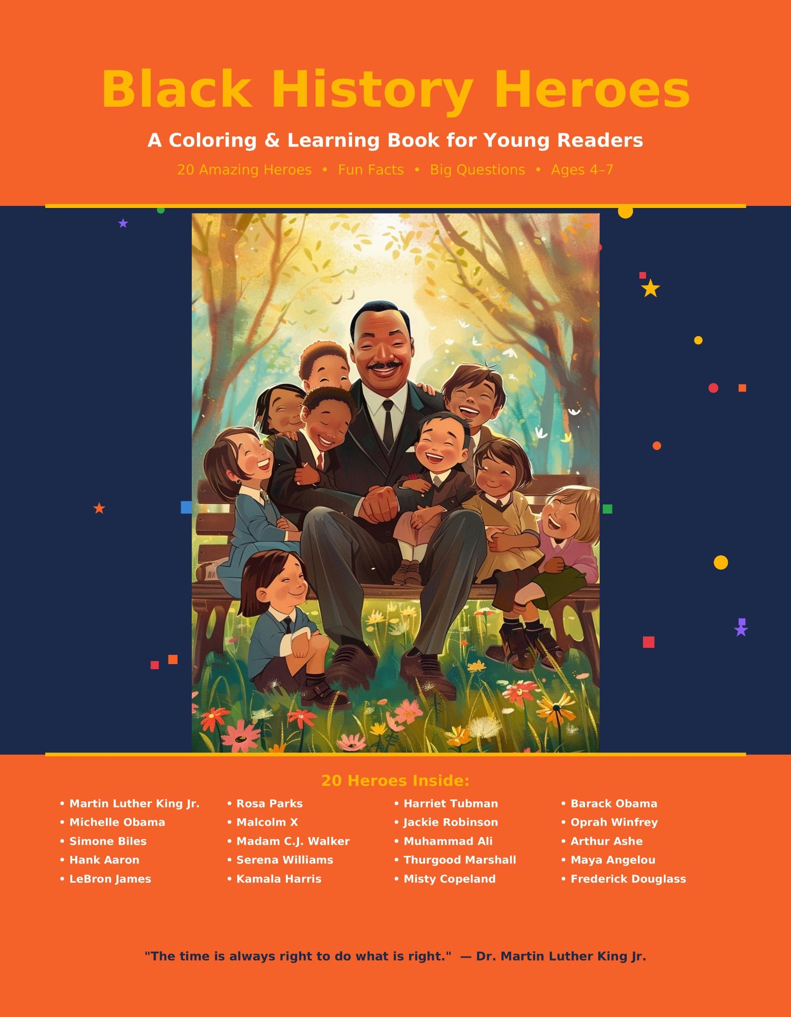 Black History Heroes Vol. 1 Cover