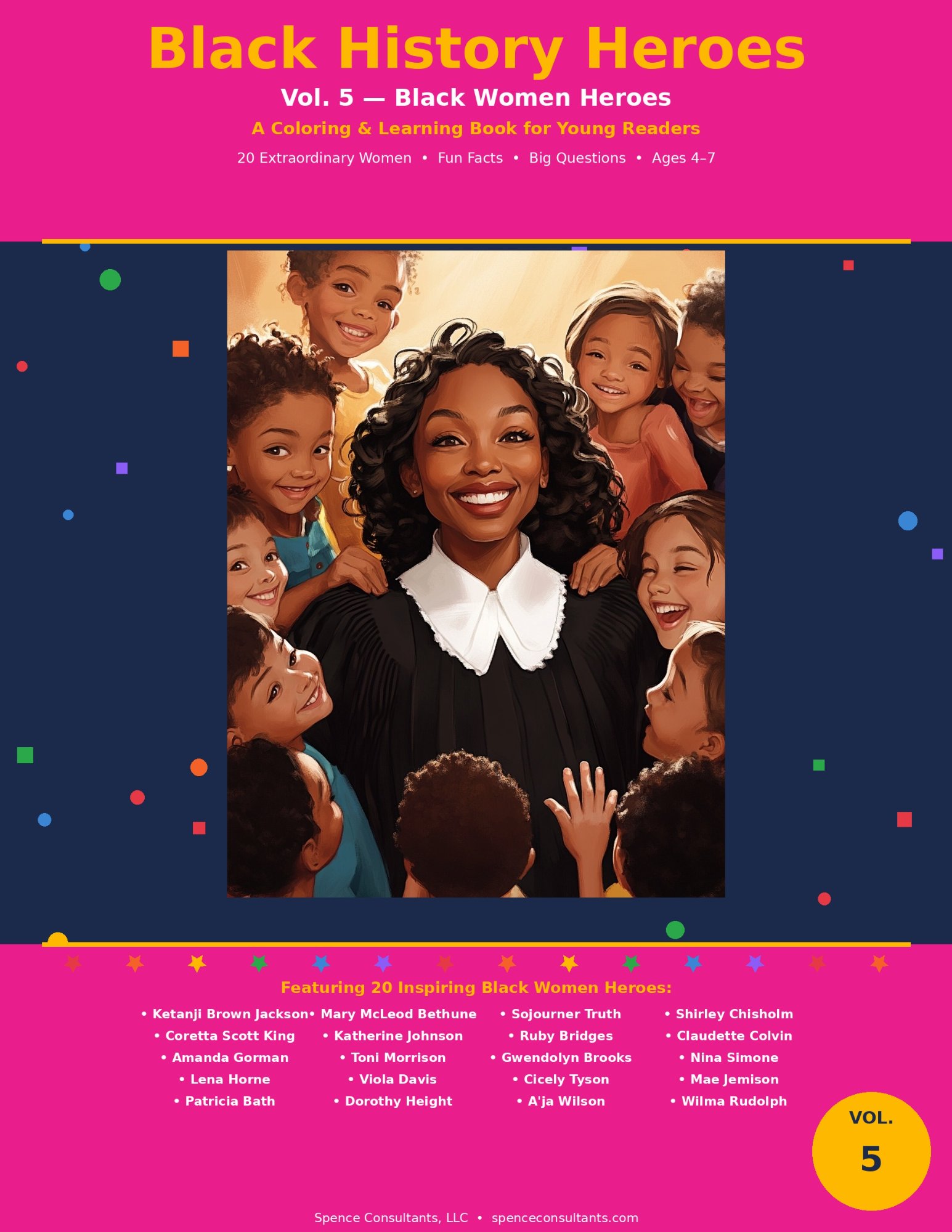 Black History Heroes Vol. 5 — Black Women Heroes Cover